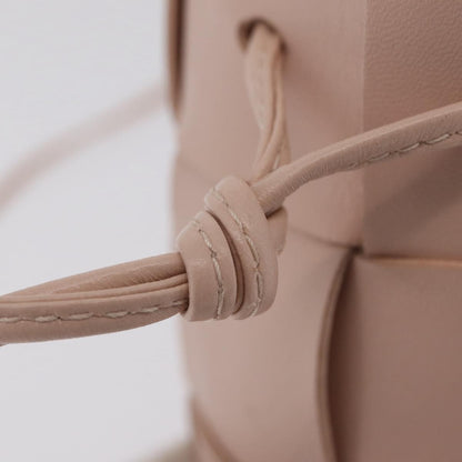Bottega Veneta Cassette Bucket Maxi Intrecciato Leather, Pink, Leather, Handbag