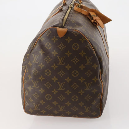 Louis Vuitton Keepall Monogram, Brown, Canvas, Travel Bag