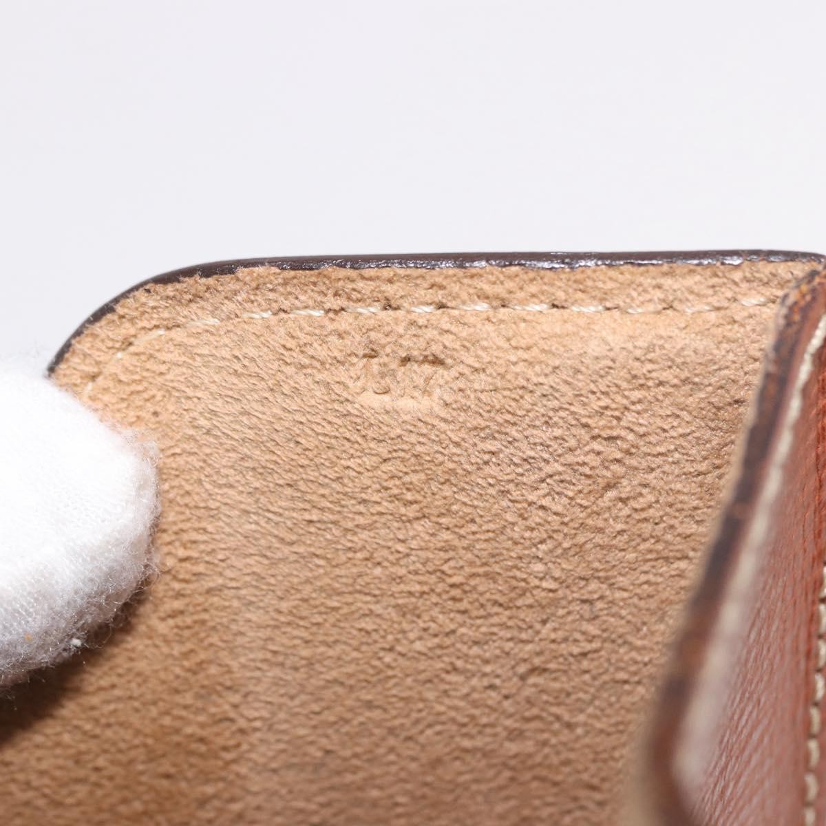Loewe Anagram Business Leather, Brown, Leather, Briefcase