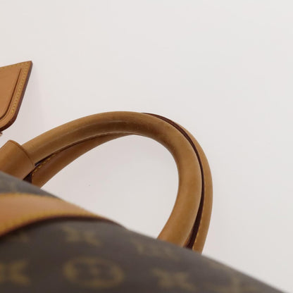 Louis Vuitton Keepall Bag Monogram Canvas, BROWN, CANVAS, Travel bag