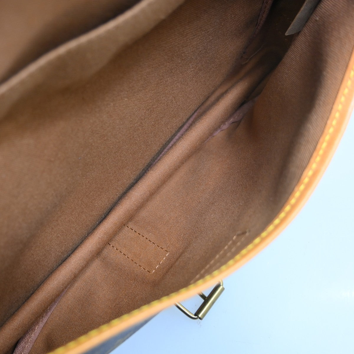 Louis Vuitton Saumur Monogram Canvas, Brown, Canvas, Shoulder Bag