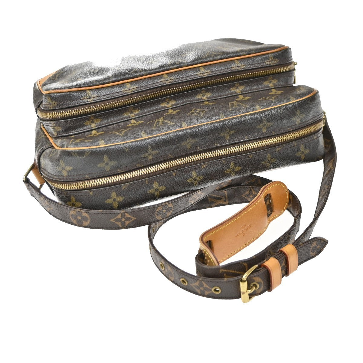 Louis Vuitton Nil Shoulder Bag Monogram Canvas, Brown, Canvas, Shoulder Bag