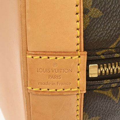 Louis Vuitton Vintage Alma Monogram Canvas, Brown, Canvas, Handbag