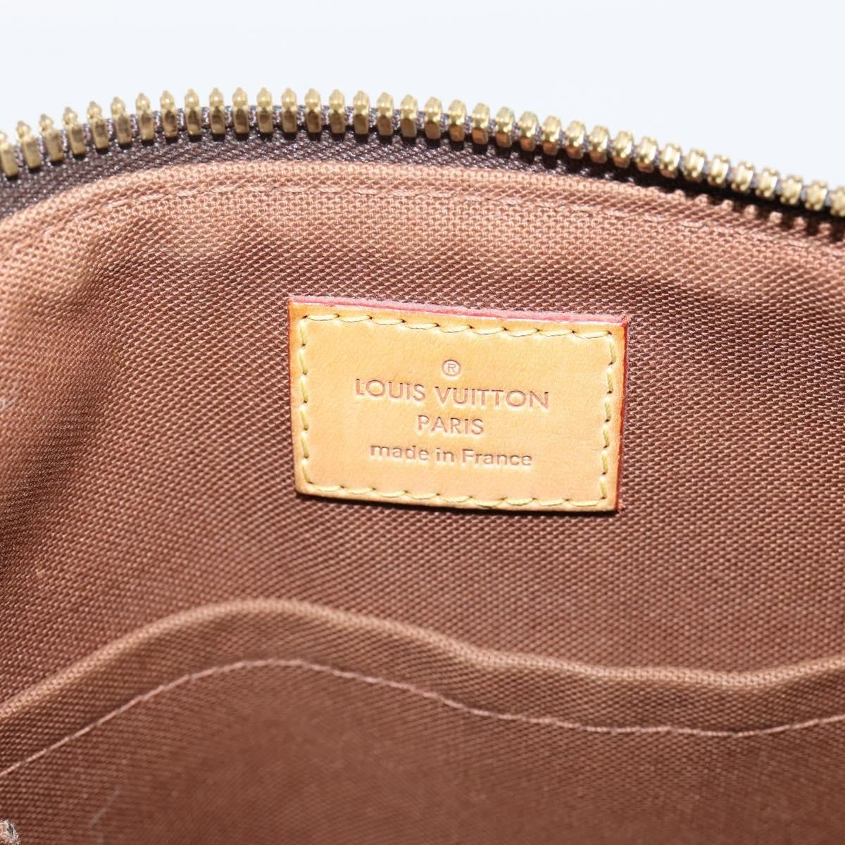 Louis Vuitton Palermo Monogram Canvas, Brown, Canvas, Handbag