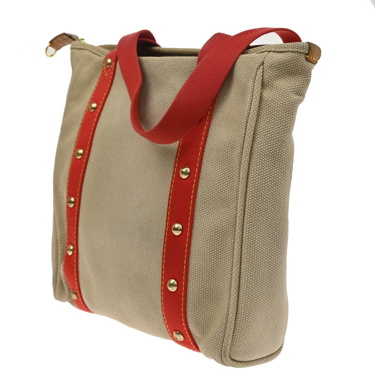 Louis Vuitton Antigua Canvas, Beige, Canvas, Tote Bag