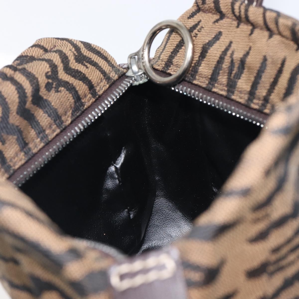 Fendi Handbag canvas, Brown, Canvas, Handbag