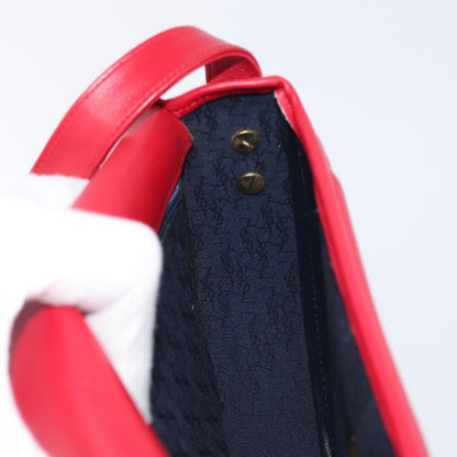 Saint Laurent Vintage Shoulder bag Leather, Red, Leather, Shoulder Bag