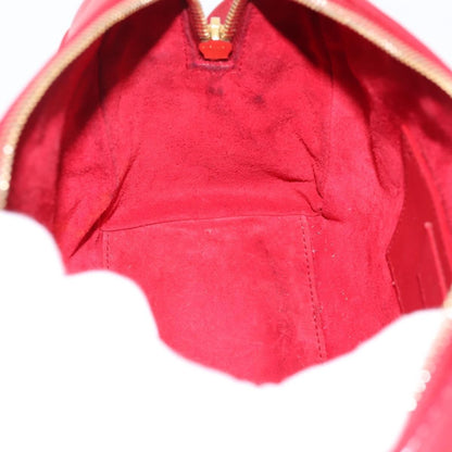 Saint Laurent Classic Baby Duffle Leather, Red, Leather, Handbag