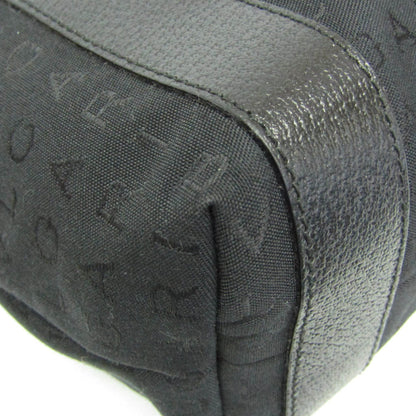 Bvlgari Logomania Canvas, Black, Canvas, Tote Bag