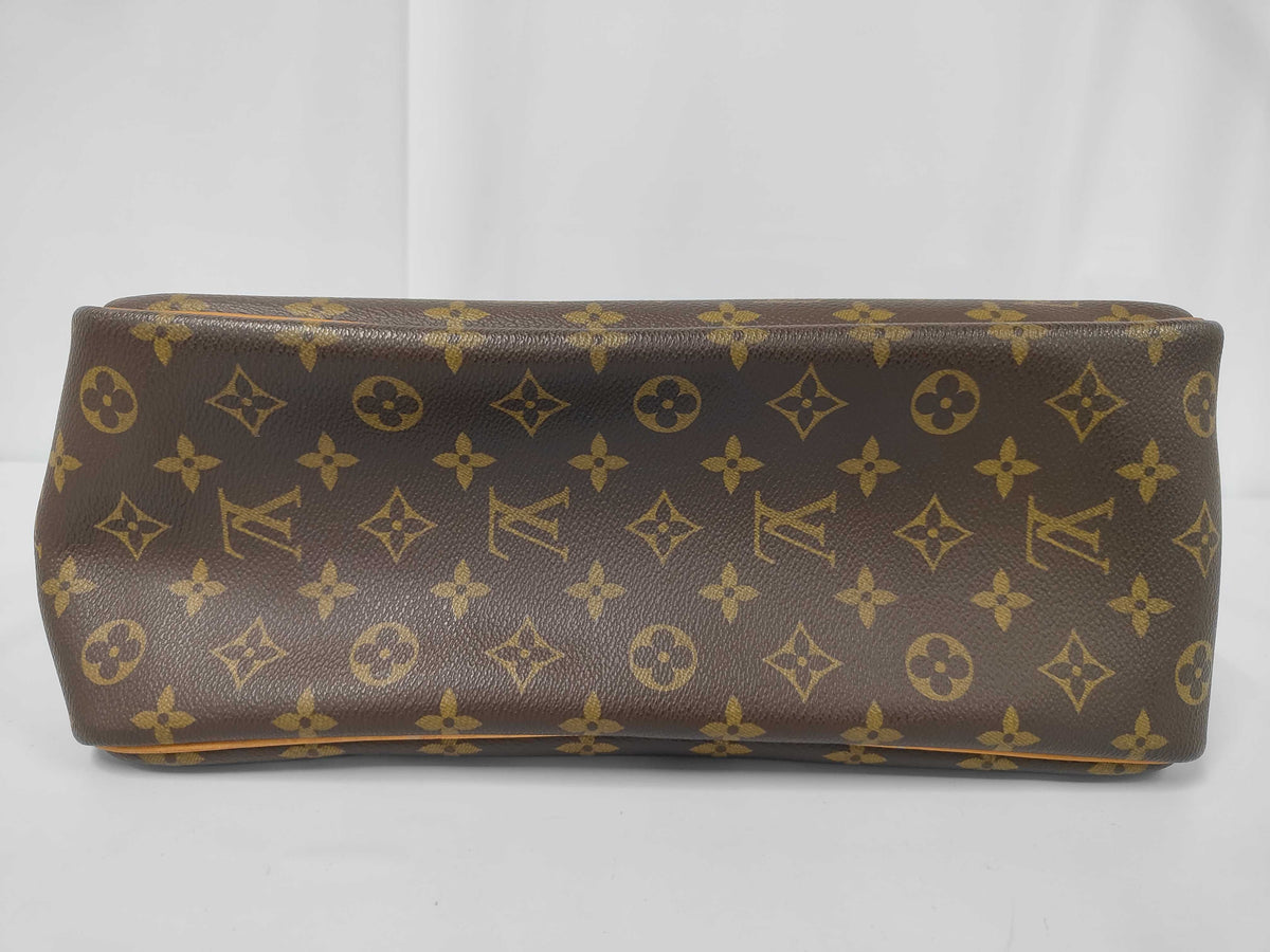 Louis Vuitton Deauville Monogram Canvas, Brown, Canvas, Handbag