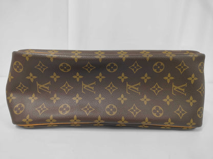 Louis Vuitton Deauville Monogram Canvas, Brown, Canvas, Handbag