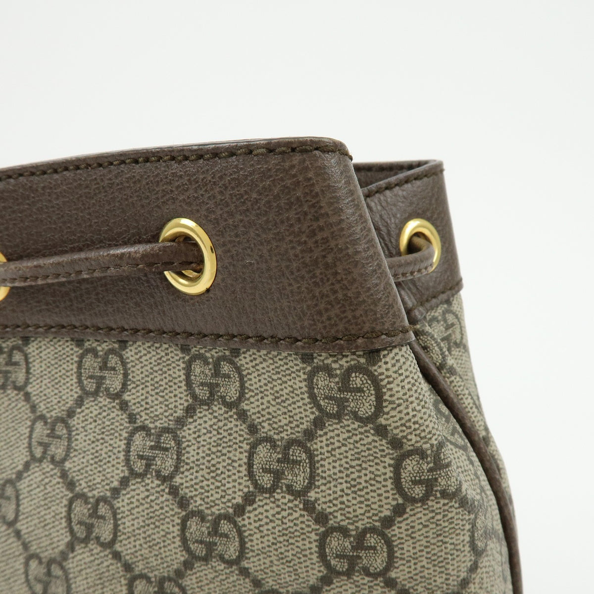 Gucci Ophidia Bucket GG Coated Canvas, Beige, Canvas, Handbag
