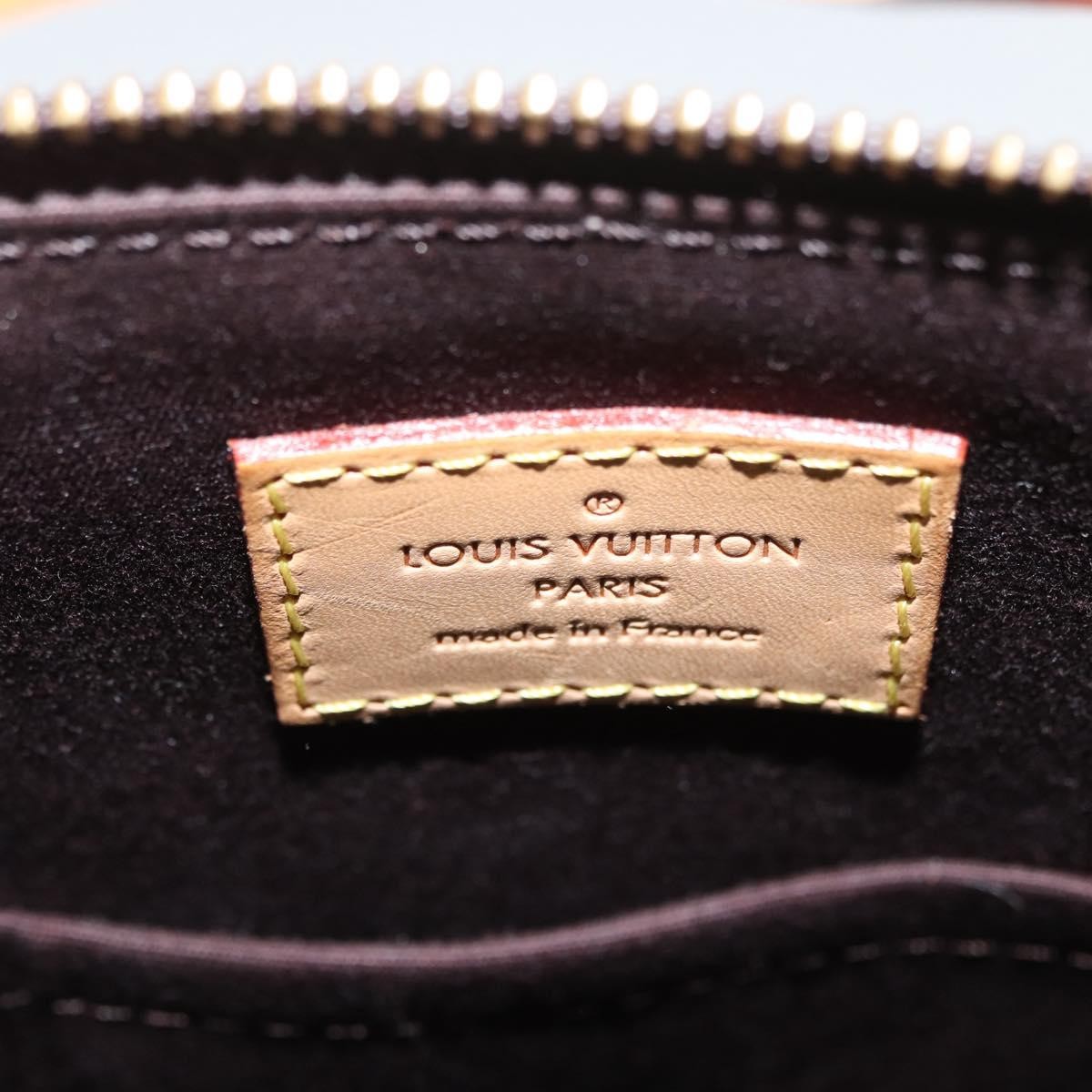 Louis Vuitton Bellevue Monogram Vernis, Black, Patent Leather, Tote Bag