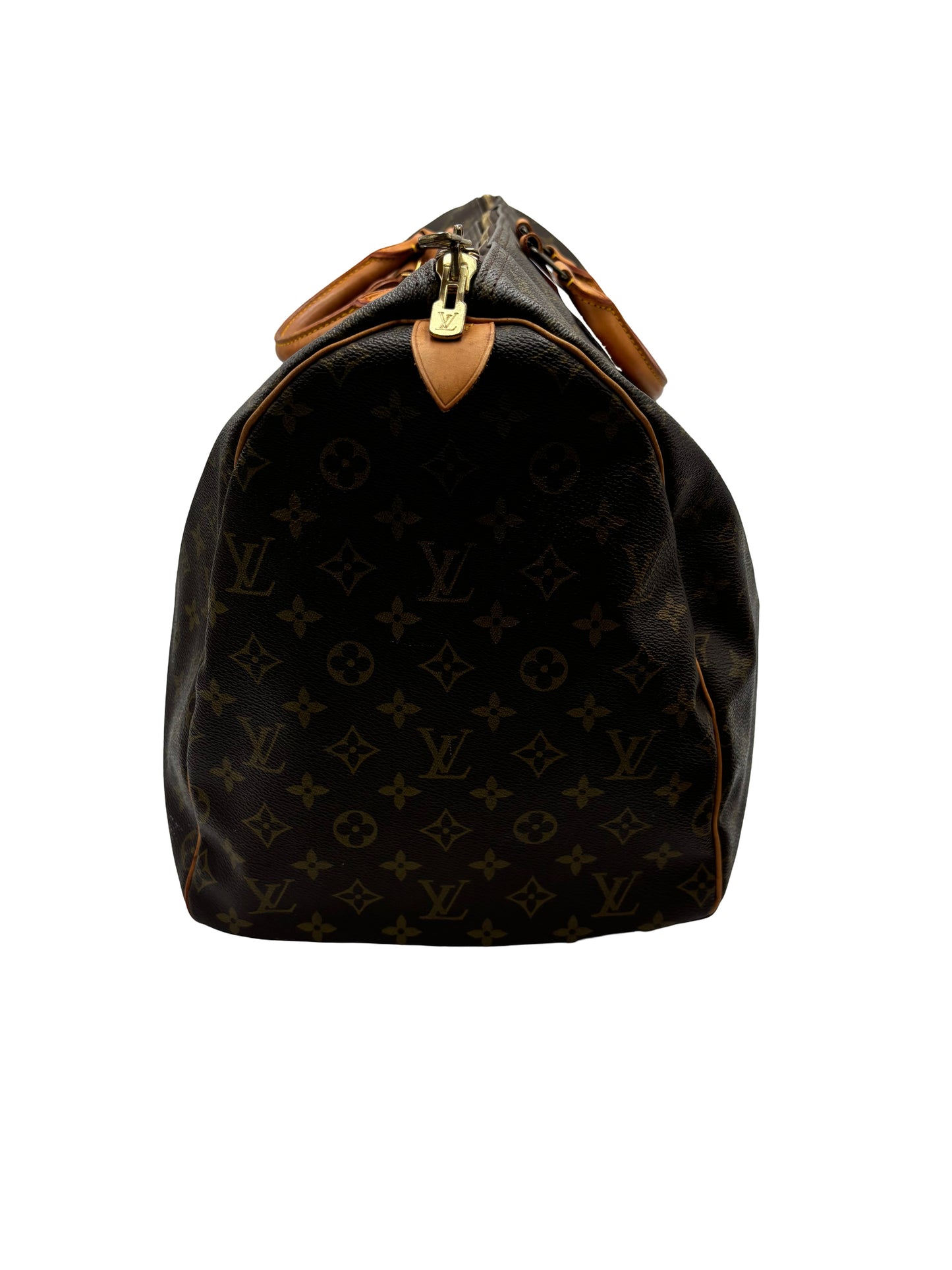 Louis Vuitton Keepall Canvas, Brown, Canvas, Travel Bag