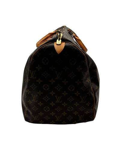 Louis Vuitton Keepall Canvas, Brown, Canvas, Travel Bag