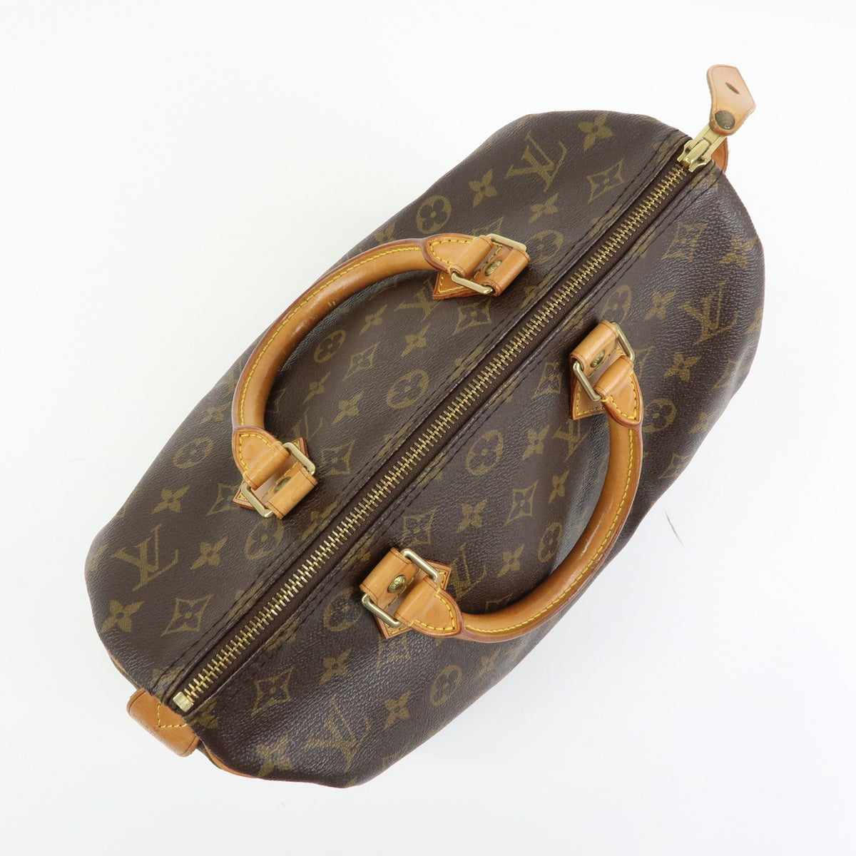 Louis Vuitton Speedy Monogram Canvas, Brown, Canvas, Handbag
