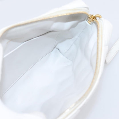 Balenciaga Touch B. Camera Quilted Leather, White, Leather, Handbag