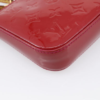 Louis Vuitton Pochette Accessoires NM Monogram Vernis, Pink, Patent Leather, Clutch