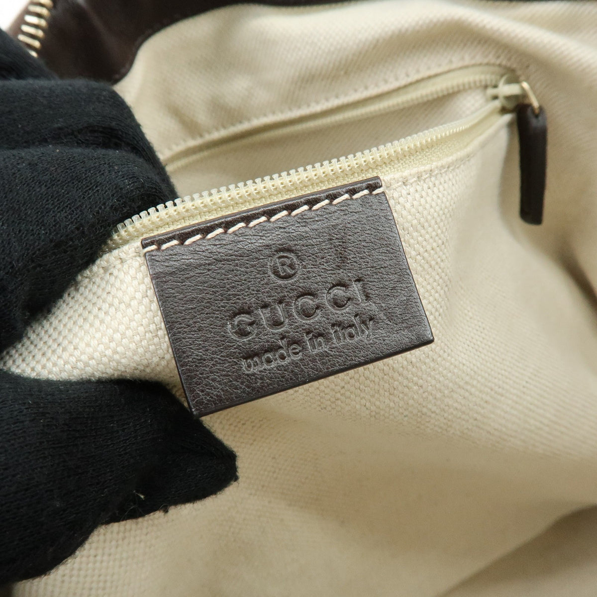 Gucci Sukey Top Handle Satchel Guccissima Leather, Brown, Leather, Handbag