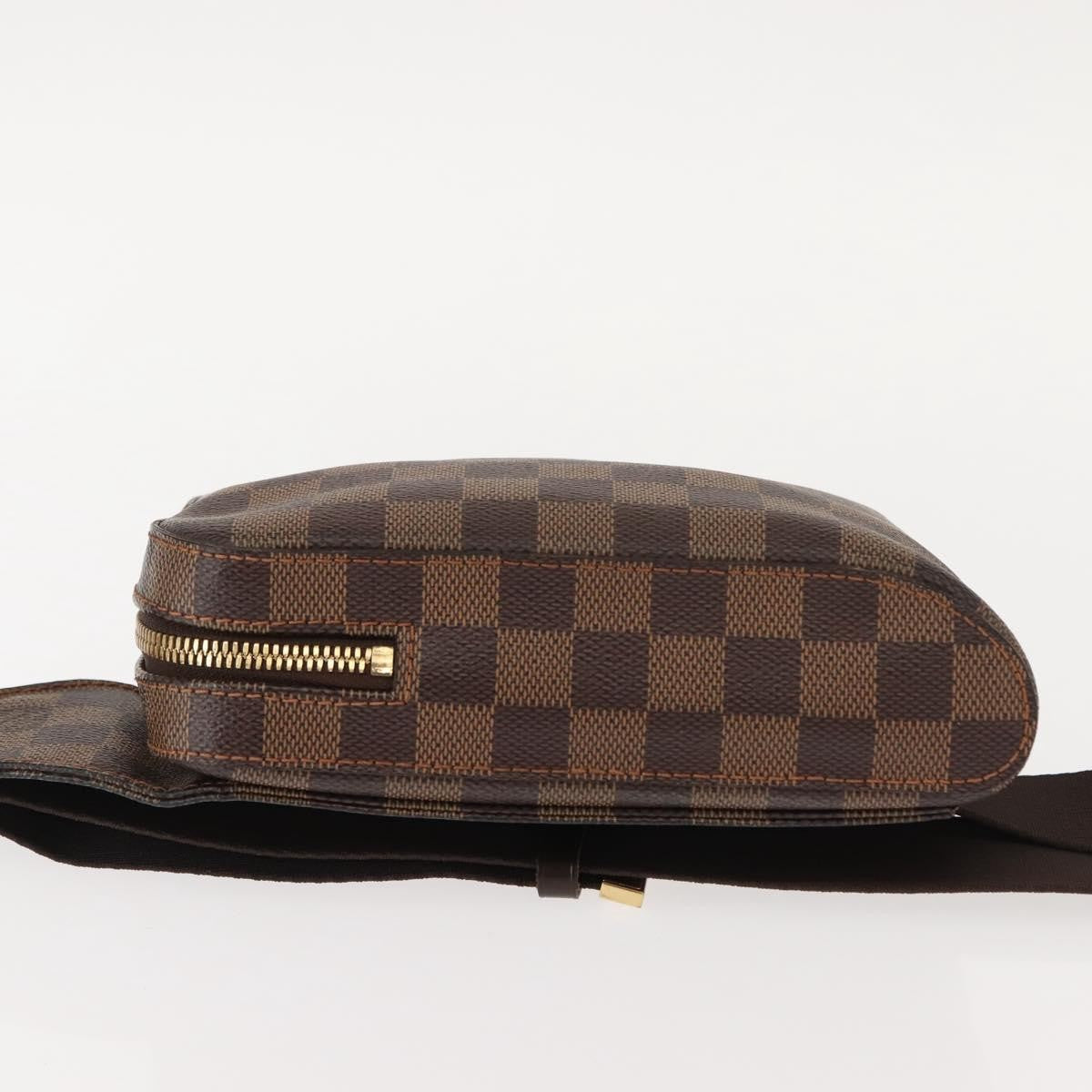 Louis Vuitton Geronimos Waist Damier Ebene, Brown, Canvas, Shoulder Bag