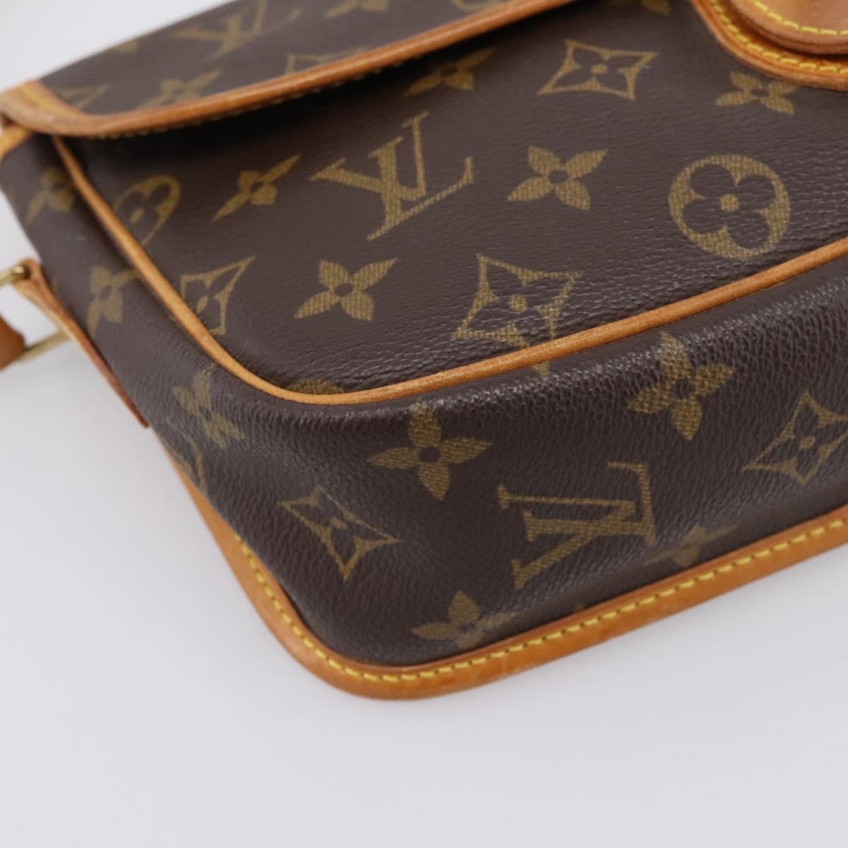 Louis Vuitton Sac Gibeciere Messenger Monogram Canvas, Brown, Canvas, Shoulder Bag