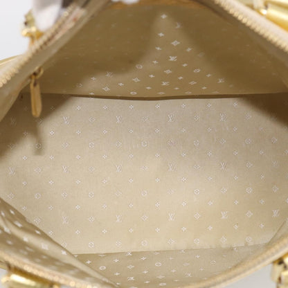 Louis Vuitton Suhali Lockit Leather, Gold, Leather, Handbag