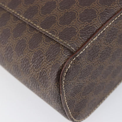 Celine Macadam Vanity Canvas, Brown, Canvas, Clutch
