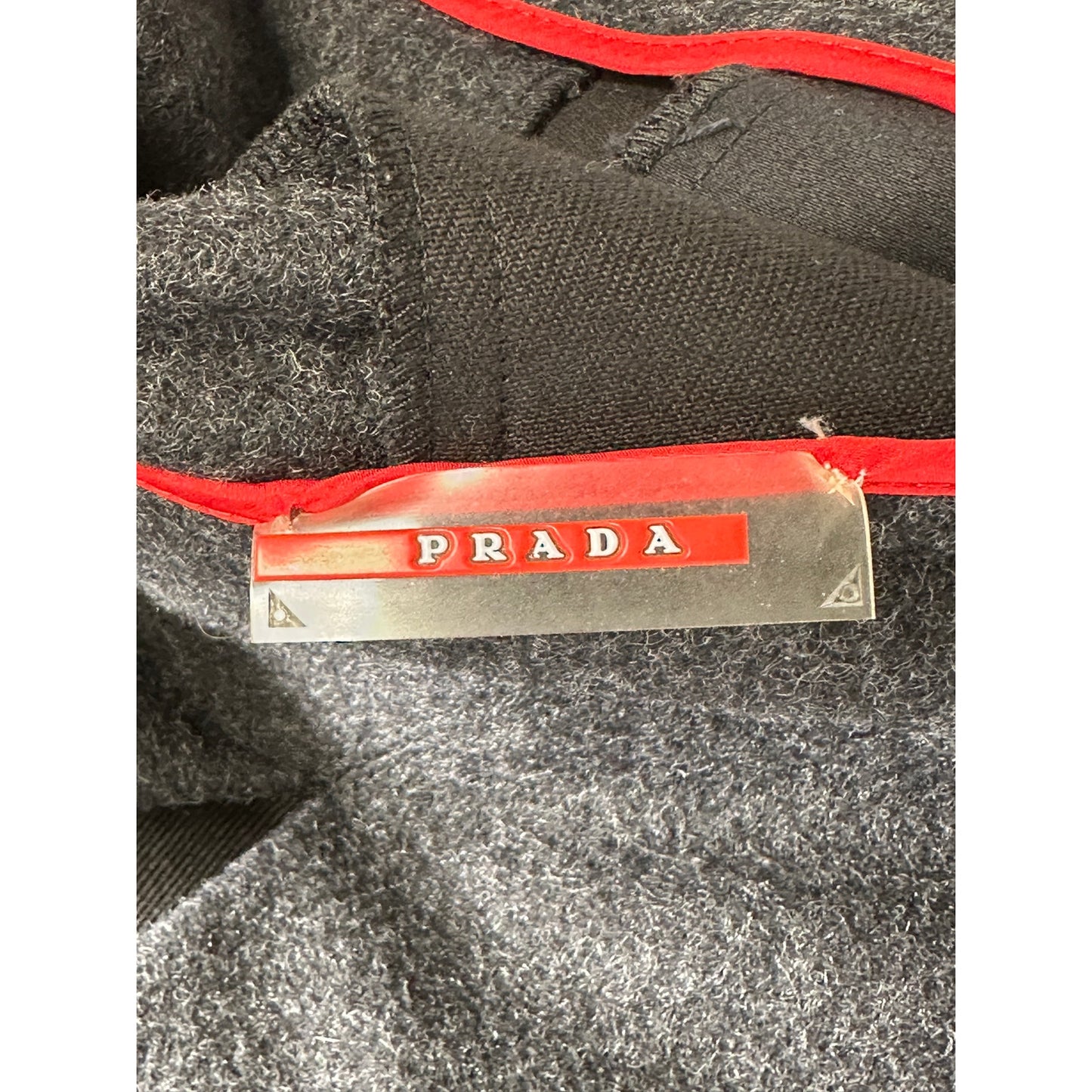 PRADA Virgin Wool Pleated Mini Skirt