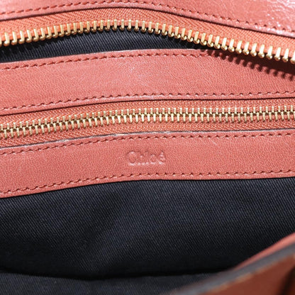Chloe Ethel Leather, Pink, Leather, Handbag