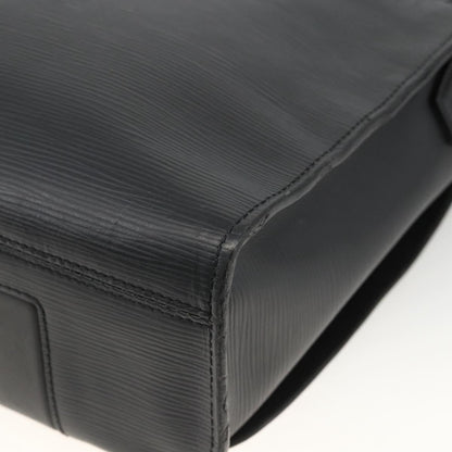 Louis Vuitton Harrington Messenger Epi Leather, Black, Leather, Handbag
