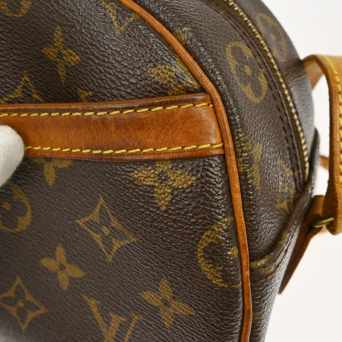 Louis Vuitton Blois Monogram Canvas, Brown, Canvas, Shoulder Bag