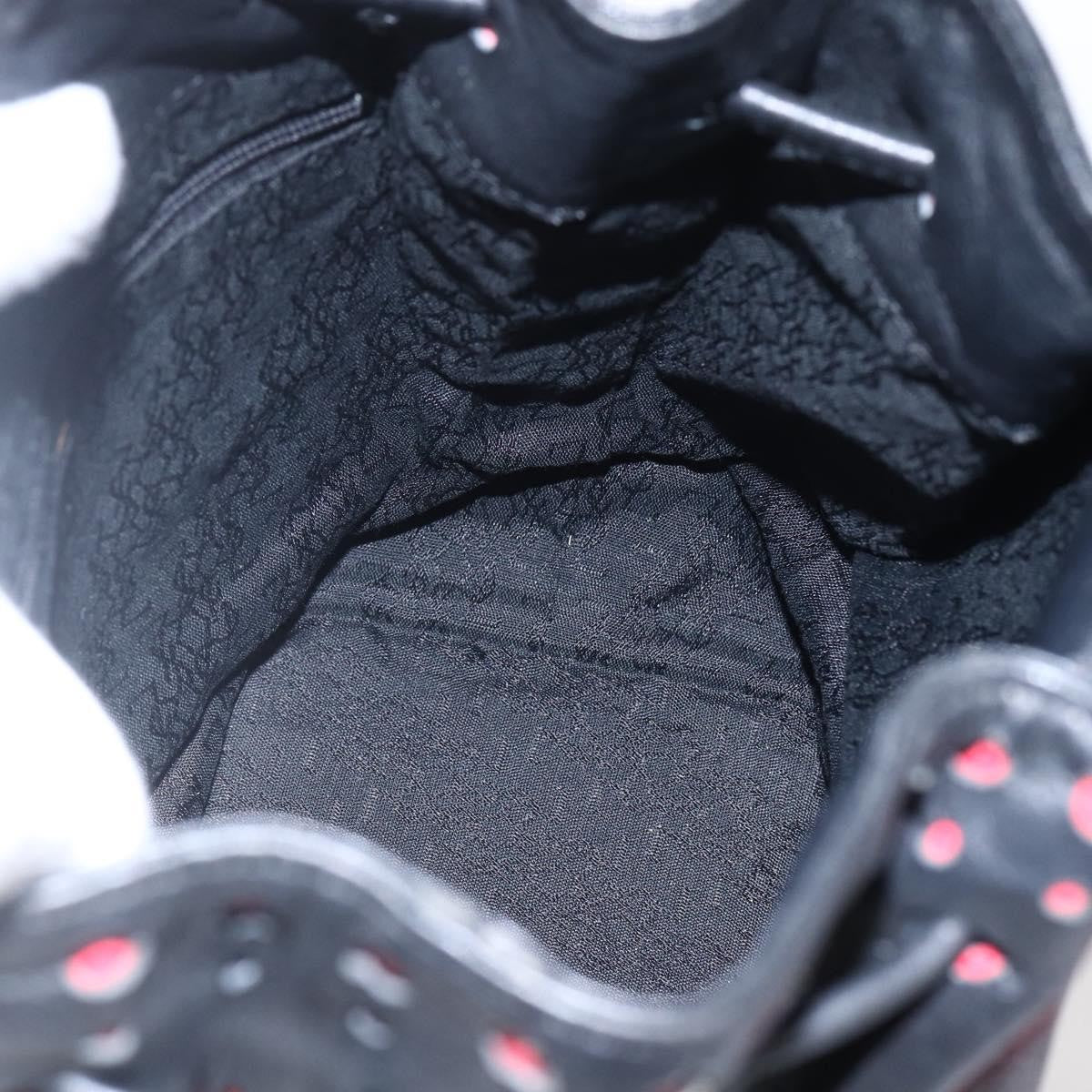 Saint Laurent Vintage Leather, Black, Leather, Shoulder Bag