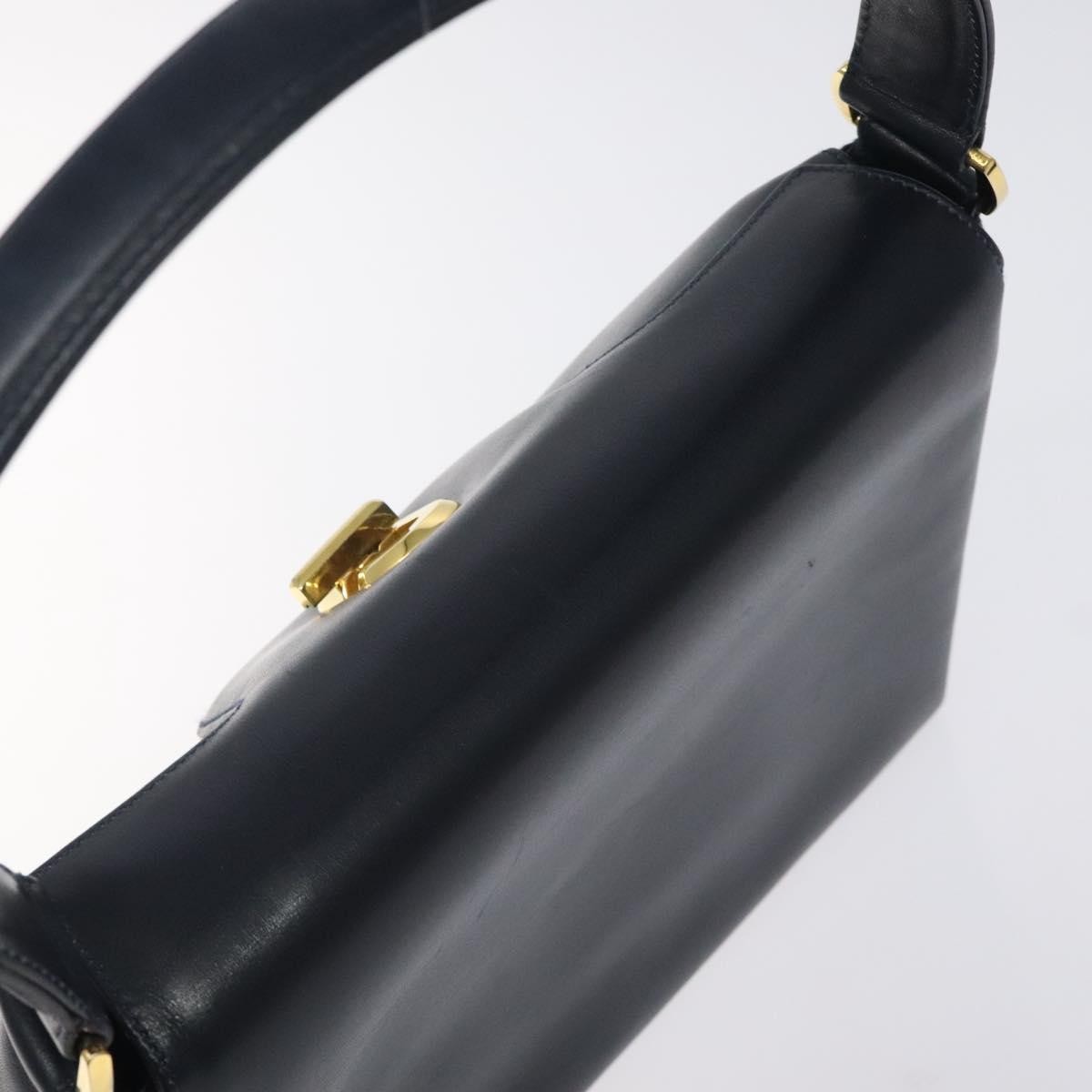 Gucci Vintage Leather, Navy, Leather, Handbag