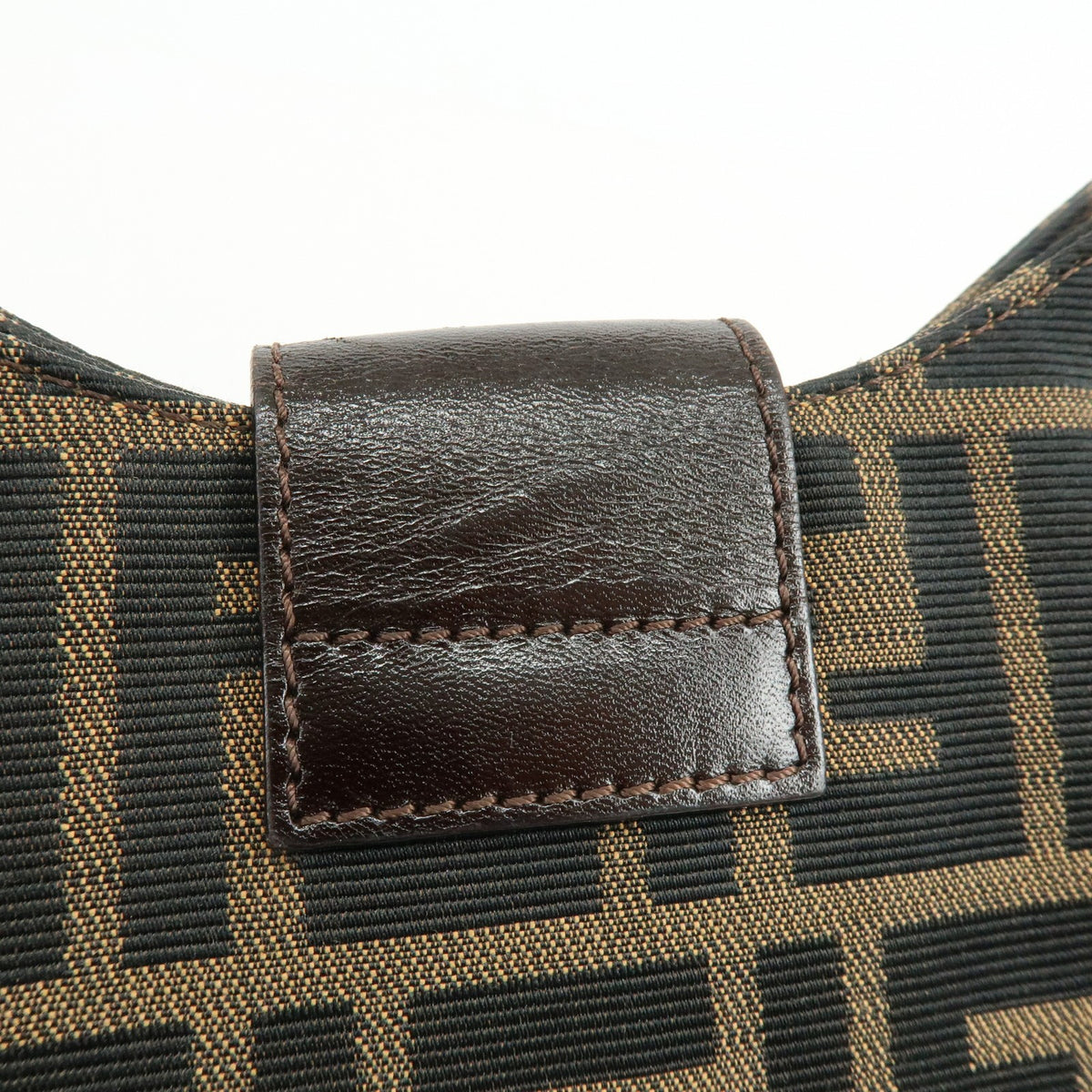 Fendi Vintage Zucca Canvas, Brown, Canvas, Tote Bag