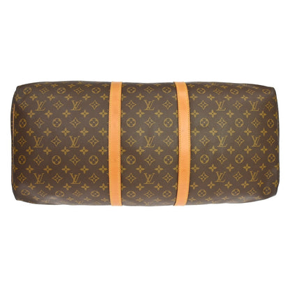 Louis Vuitton Keepall Monogram Canvas, Brown, Canvas, Travel Bag