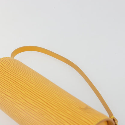 Louis Vuitton Soufflot Pochette Epi Leather, Yellow, Leather, Clutch