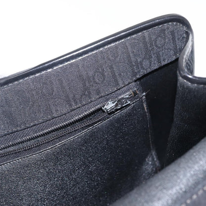 Christian Dior Vintage CD trotter Canvas, Black, Canvas, Shoulder Bag