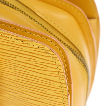 Louis Vuitton Pont Neuf Epi, Yellow, Leather, Handbag