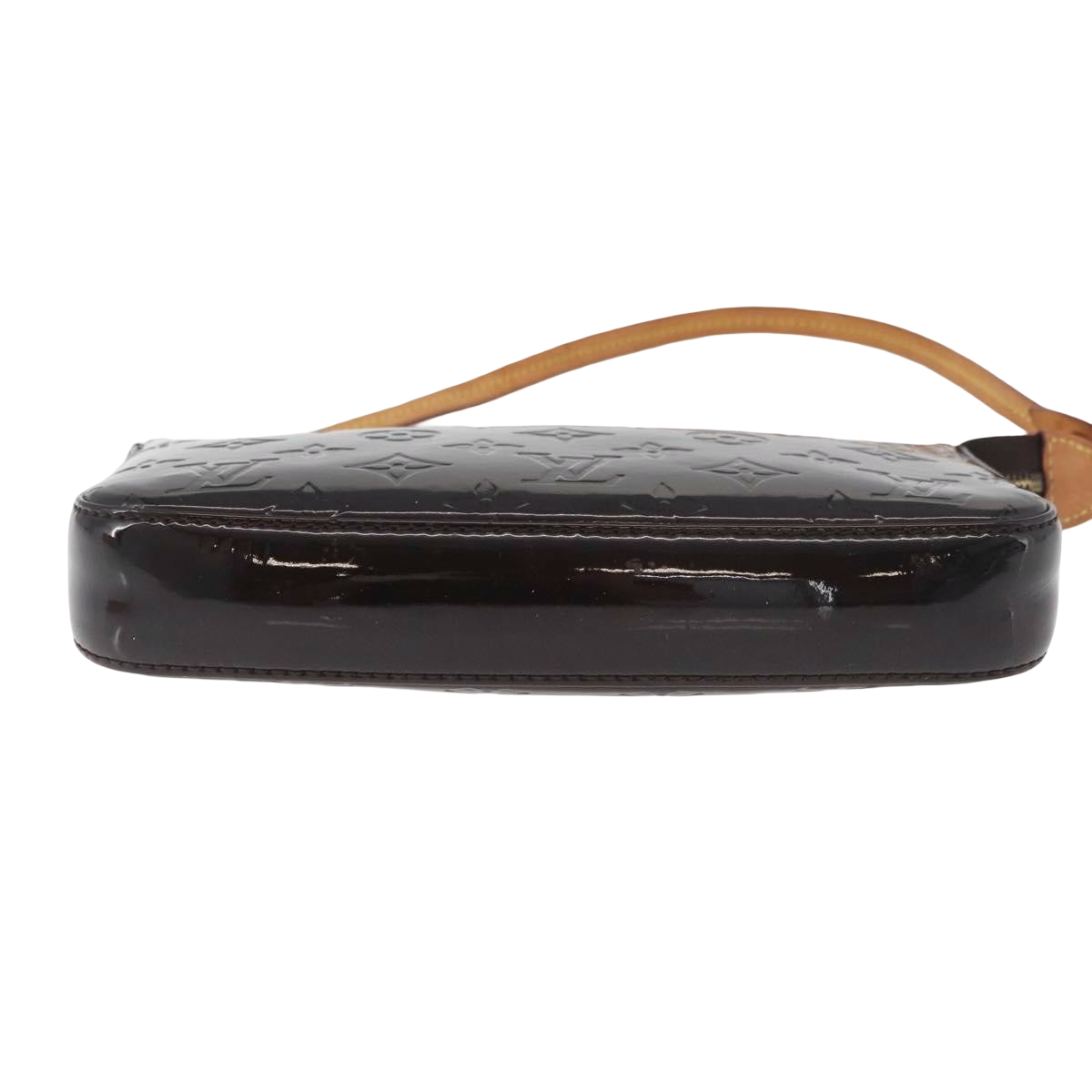 Louis Vuitton Lexington Pochette Monogram Vernis, Brown, Patent Leather, Clutch