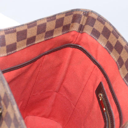 Louis Vuitton Vavin Damier, Brown, Canvas, Tote Bag