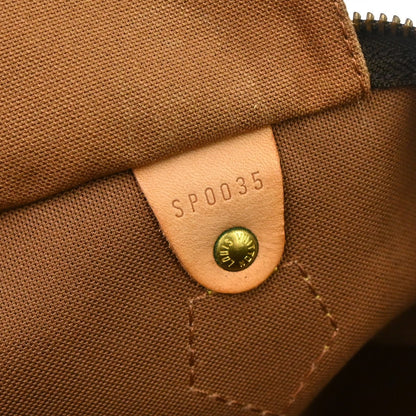 Louis Vuitton Speedy Monogram Canvas, Brown, Canvas, Handbag