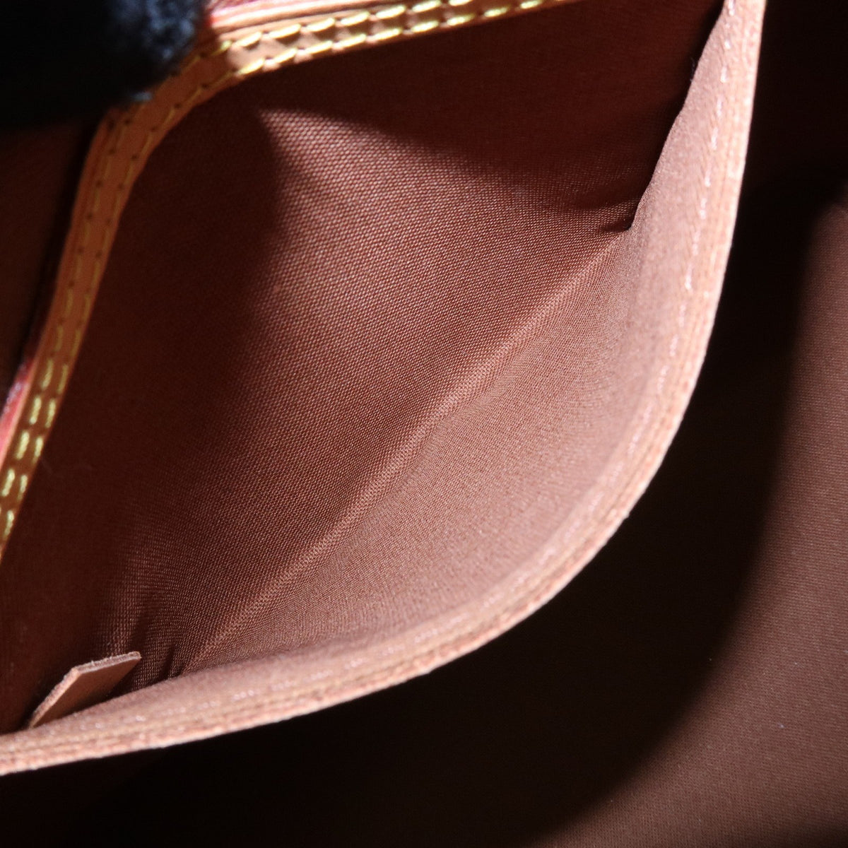 Louis Vuitton Alma Monogram Canvas, Brown, Canvas, Handbag