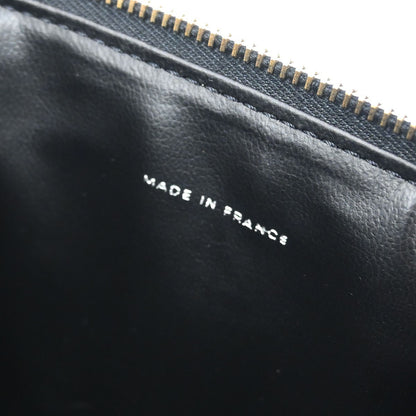 Chanel Vintage Timeless Cosmetic Case Caviar, Black, Leather, Handbag