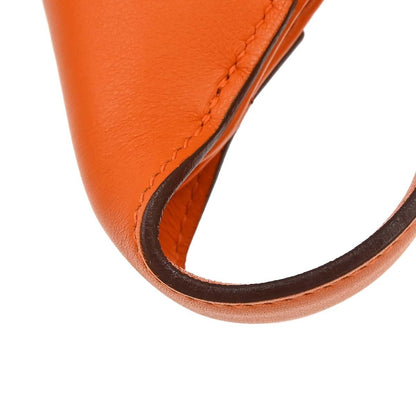 Hermes Trim Epsom, Orange, Leather, Shoulder Bag