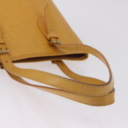 Louis Vuitton Petit Bucket Epi Leather, Yellow, Leather, Handbag