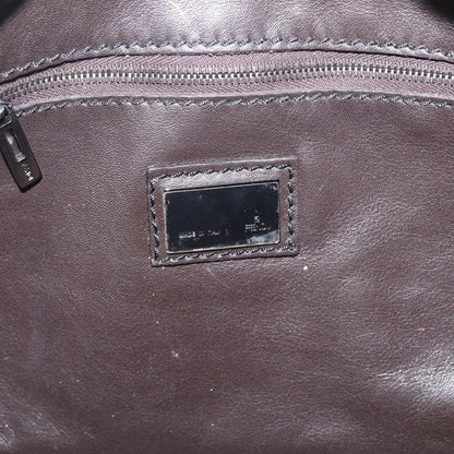 Fendi Shoulder Leather, Brown, Leather, Shoulder Bag