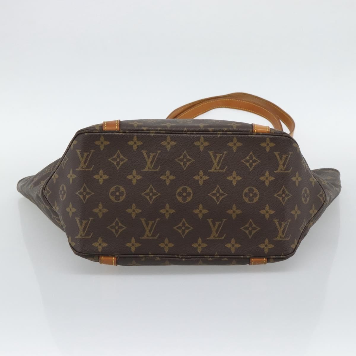 Louis Vuitton Shopping Sac Monogram Canvas, Brown, Canvas, Handbag