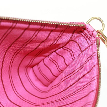 Louis Vuitton Pochette Accessoires Cosmic Blossom, Pink, PVC, Clutch