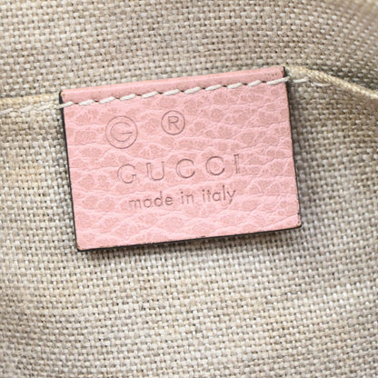 Gucci Bree Disco GG Canvas with Leather, Beige, Canvas, Crossbody Bag