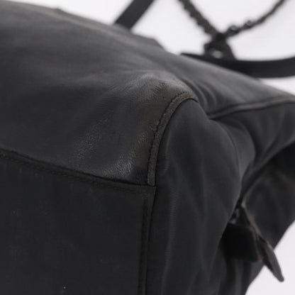 Prada Shoulder Leather, Black, Leather, Shoulder Bag